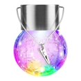 thumbnail image 1 of Solar Light, Outdoor Hanging Decorative Garden Light, LED Crackle Ball for Lawn Yard, 1 of 5