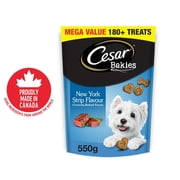 CESAR BAKIES Dog Treats, Small Adult Dogs, New York Strip Flavour