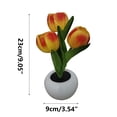 thumbnail image 2 of Fridja Sales Led Table Lamp Imitation Flower Shaped Led Night Lamp Table Lamp Decoration In Family Bedroom Suitable For Gifts Table Small Night Lamp In Bedroom for Fishing, 2 of 2