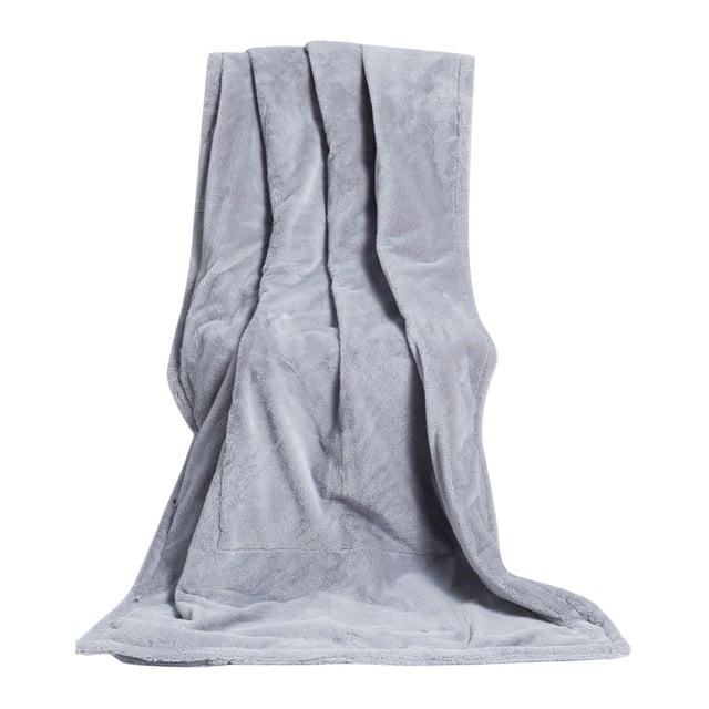 Tyidzon Heated Blanket Electric Throw, Super Cozy Soft Warm Heating Blanket with Over-Heat Protection, Flannel Gift Blanket