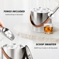 thumbnail image 3 of Birdeem Baril à Champagne Isolé à Double Couche en Acier Inoxydable 2 L, Seau à Bière, Sangle Portable, 3 of 4