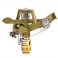 thumbnail image 4 of 20mm Inch Brass Impact Sprinkler, Water Sprinkler Head,  0 To 360 Degree Coverage Pattern, Watering Sprinkler For Large Area Lawn Patio Garden Irrigation, 4 of 8