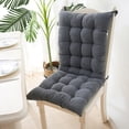 thumbnail image 4 of Meitianfacai Coussin de Chaise à Dossier Haut pour Intérieur et Extérieur, Coussin pour Porche, Coussin pour Chaise Berçante Imperméable, Coussin de Remplacement Toutes Saisons (Gris), 4 of 6