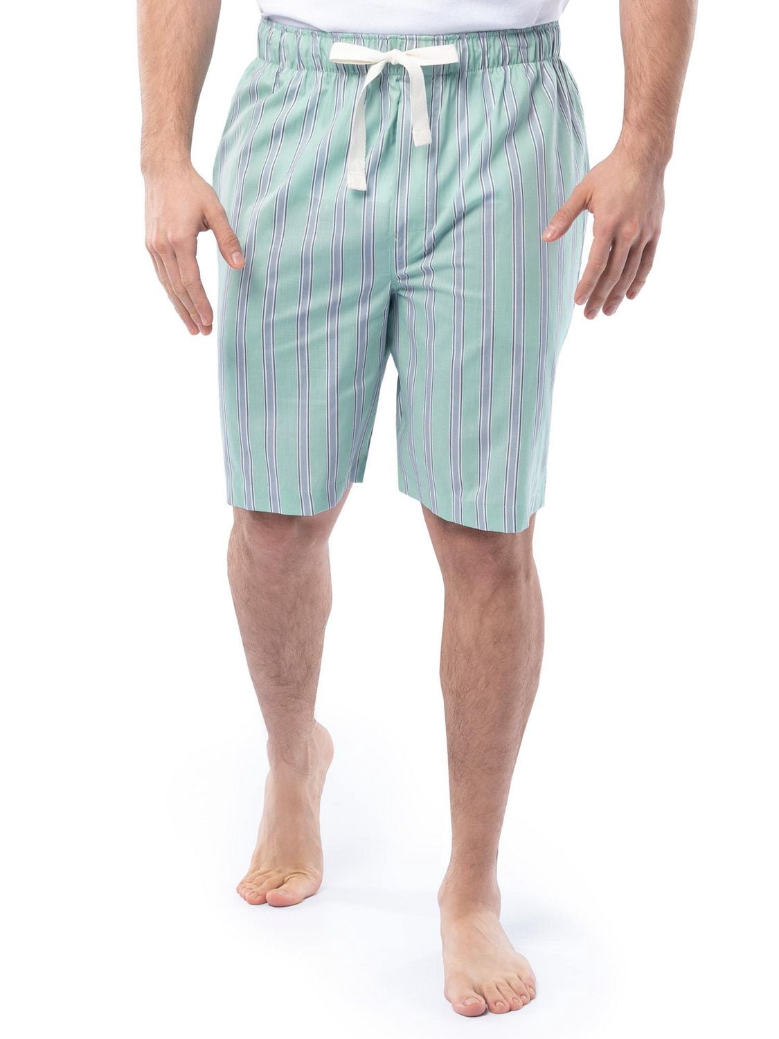 IZOD Men's Cotton Sleep and Lounge Pajama Short, green