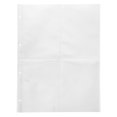 thumbnail image 1 of 20 Sheets of Photo Album Refill Pages Clear Photo Sleeves Transparent Photo Album Replacement Pages, 1 of 8