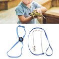 thumbnail image 4 of Harness Leash, Polyester Durable Skin Friendly Professional Tortoise Harness Leash Adjustable  For Reptile For Outdoor Yellow,Blue,Black, 4 of 8