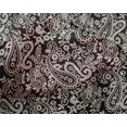thumbnail image 5 of oneOone Silk Tabby Black Fabric Block Craft Projects Decor Fabric Printed By The Yard 42 Inch Wide, 5 of 5