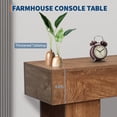 thumbnail image 3 of AKDSteel Table Console de 63 Pouces de Long, Table d'Entrée en Bois pour Couloir, Salon Ou Vestibule, 3 of 7