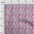 thumbnail image 2 of oneOone Coton Cambric Magenta Foncé Tissu Texture Matière de Robe Tissu Imprimé Tissu au Mètre 56 Pouces de Large, 2 of 4