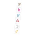 thumbnail image 2 of GUOOL Cartoon Stamps DIY Crafts for Journaling Scrapbooking Supplies Happy Planner B, 2 of 9