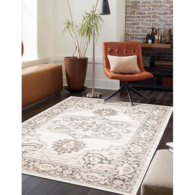 ECARPET Myra Traditional Area Rug for Living Room, Bedroom, Dining Room, Entrance, Hallway and More.