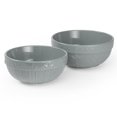 thumbnail image 1 of Signature Houseware 70707 Sorrento Gray Mixing Bowl Set, Small & Medium, 1 of 1