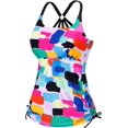 thumbnail image 2 of ORUYROP Womens Tankini Swim Top Only Tankini Bathing Suit Tops No Bottom, 2 of 6