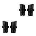 thumbnail image 2 of mmirethe Children Shin Soccer Football Pads Guards Leg Protector Gear Training Black 2Set, 2 of 6
