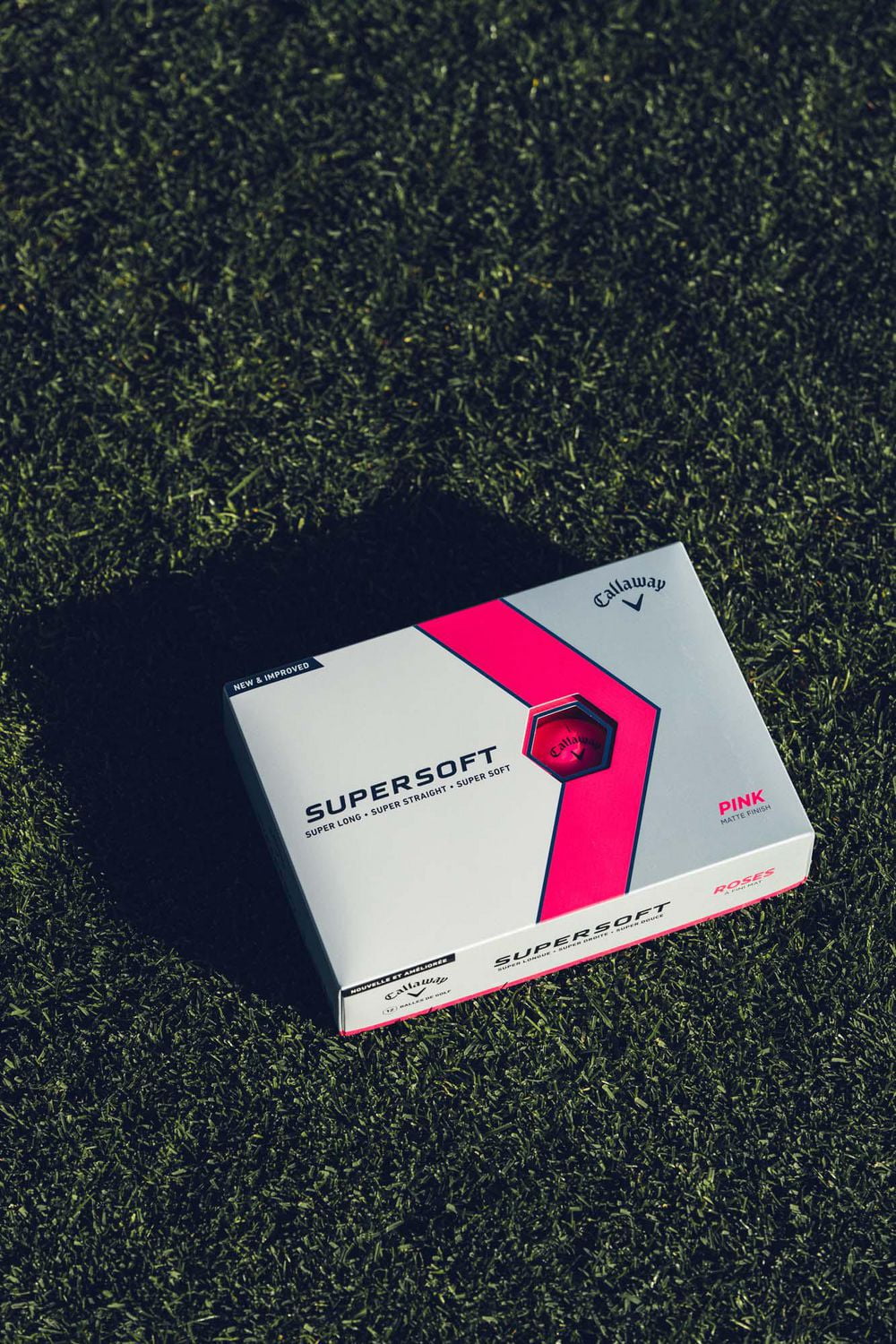 Callaway Supersoft 23 Golf Balls Pink, One Dozen