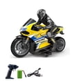 thumbnail image 4 of Yellow Kids Remote Control Motorcycle 2.4G High Speed Drift Toy For Age 6 Plus Rechargeable Battery 40 Meter Range Off Road Adventure, 4 of 9