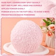 thumbnail image 2 of CHUANK Body Powder Applicator  Oversize Powder Puff  Powder Puff for Body Powder  Extra Large Body Powder Puff  Loose Powder Puffs  Oversize Dust Puffs for Women Makeup (6” x 3”), 2 of 7