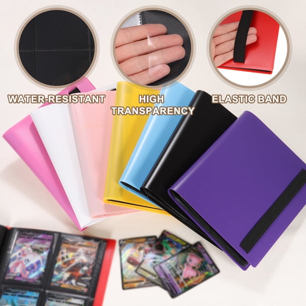 Classeur pour Cartes à Collectionner, Classeur Porte-Cartes à 9 Pochettes pour Collectionneur, Convient à 432 Cartes (JJK5 Classeur pour Cartes à Collectionner, Classeur Porte-Cartes à 9 Pochettes pour Collectionneur, Convient à 432 Cartes (JJK5