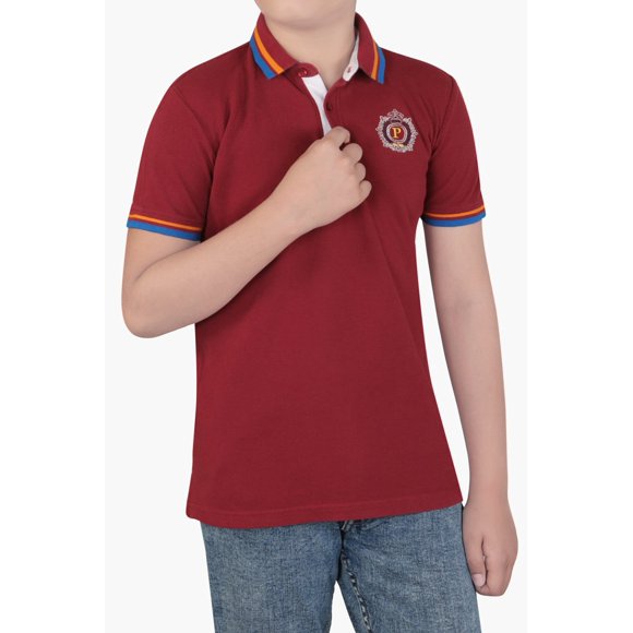 PRINCE POLO KNIT MERLOT