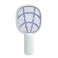 thumbnail image 1 of DYNWAVECA Raquette Électrique Tapette à Mouches Mini Raquette Zapper pour Jardin Chambre Blanc, 1 of 9