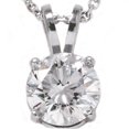 thumbnail image 1 of 3 1/4ct H SI1 Round Brilliant Solitaire Diamond Pendant, 1 of 1