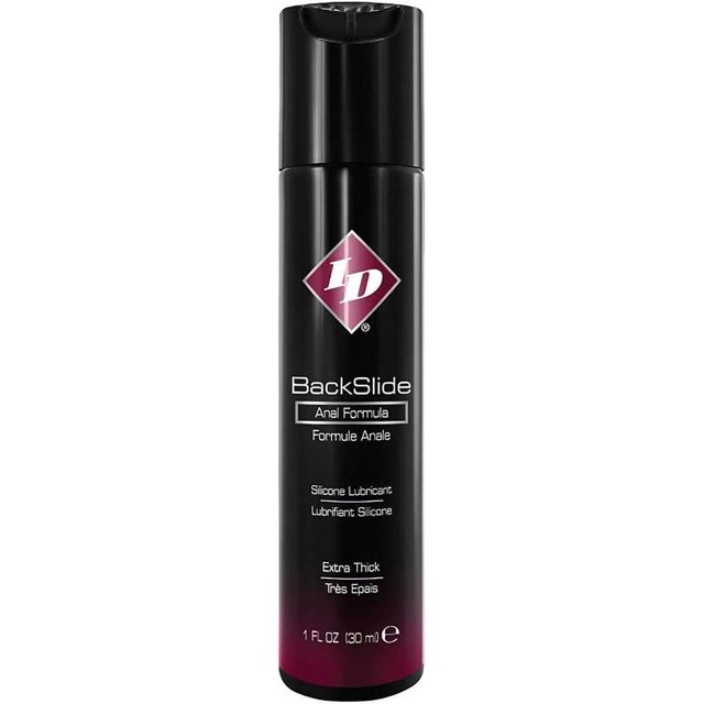 Lubrifiant Personnel Épais à Base de Silicone Anal ID BackSlide, 1 oz