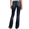 thumbnail image 1 of Silver Jeans co Womens Suki Mid Rise Bootcut Jeans, Indigo, 28W x 32L, 1 of 2