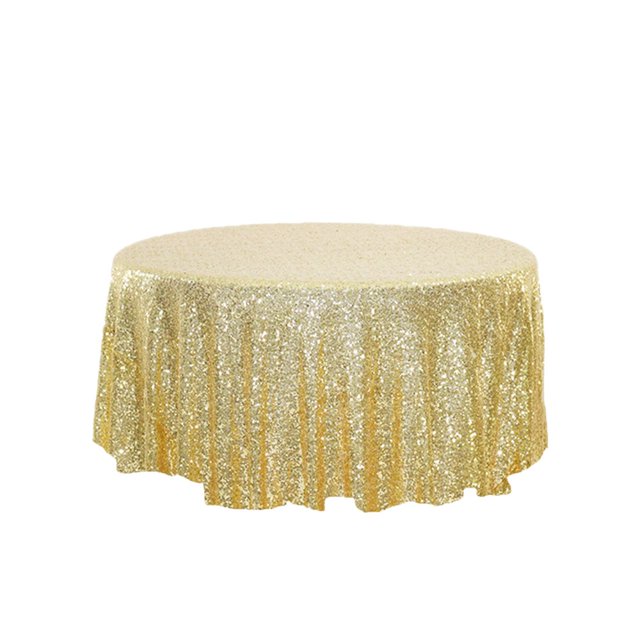 CHUANK Clearance Sequin Tablecloth Wedding Party Cake Dessert Event New Year Decoration
