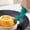 Blue, variant on EDHITNR Silicone Food Clip with Locking Bracket, Heat Resistant Bread Clip for Kitchen Baking, Non Slip Scald Proof Tongs for Cooking 1 Piece Blue Silicone Tongs for Grilling Serving