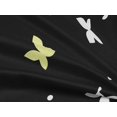 thumbnail image 5 of oneOone Rayon Black Fabric Floral & Sewing Craft Projects Fabric Prints By Yard 56 Inch Wide, 5 of 5