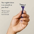 thumbnail image 5 of Harry's Disposable Razors for Men - Triple Blade Disposable Razors for Convenient Shaving - Eco-Friendly - Lubricating Strip - Skin-Friendly - Value Pack - 10 Count, 5 of 5