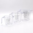thumbnail image 2 of Plastic Measuring Cups Multi Measurement Baking Cooking measuring cup; Tool Liquid Measure Jug Container, 2 of 9