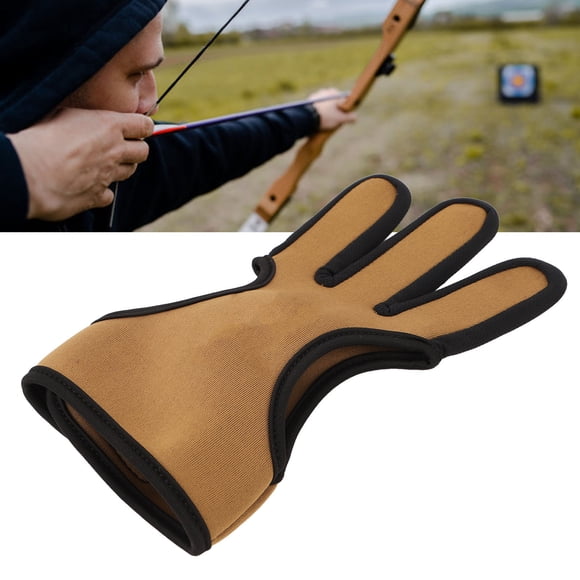 Gants de Tir à l'Arc Confortables en Néoprène, Adaptés aux Arcs à Arc Classiques, Traditionnels et Droits