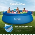 thumbnail image 4 of Funsicle QuickSet 12' x 36" Round Inflatable Top Ring Above Ground Swimming Pool Set, 4 of 6