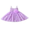 thumbnail image 1 of Bébé bébé Fille Tulle Robe Enfants Sans Manches Parti Tutu Prom Perle A-Ligne Princesse Robes, 1 of 9
