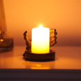 thumbnail image 4 of Liquidation! Porte-bougie Chauffe-Plat Main Squelette Image Effrayante Bougie Décorative, 4 of 8