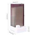 thumbnail image 2 of Cotton Pad Dispenser, Food Grade PC Makeup Cotton Holder  for Household Use, 2 of 8