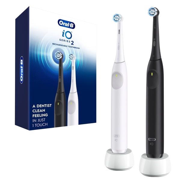 Oral-B iO Series 2 Rechargeable Electric Powered Toothbrush Twin