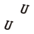thumbnail image 1 of relayinert Durable And Rustproof Metal House Number Plaque Impeccable Door Decoration Easy To Install Metal Letters House Numbers B17--U 2Set, 1 of 6