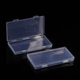 thumbnail image 1 of Transparent Rectangular Plastic Storage Box | Clear Lid Organizer Case - Durable Lightweight Bin | Multi-Purpose Visible Container for Home Office Supplies | Compact Space-Saving | 1 Pack | Pen, 1 of 6