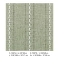 thumbnail image 2 of Meitianfacai Hemstitched Table Runner Cottons Linen Table Runners Embroidered Striped Boho Table Runner Home Decor, 2 of 9