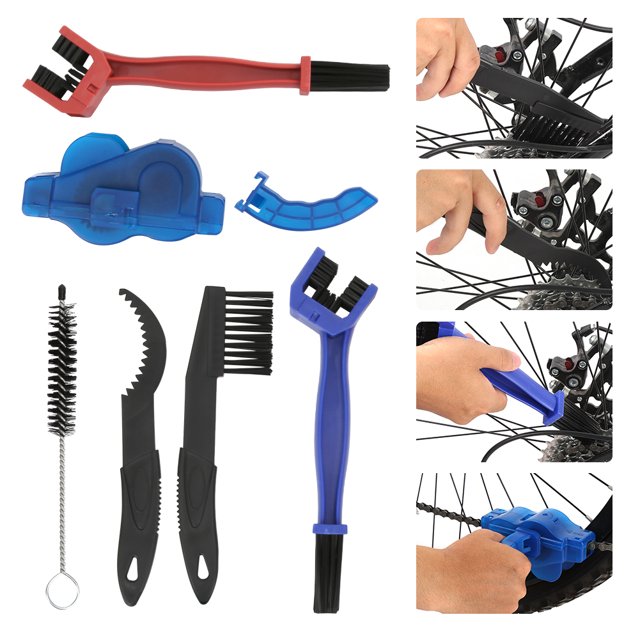 Portable, Bike Cleaning Tool, Chain Cleaning Brush, Resin, Daily Household for Basic Maintenance Cleaning