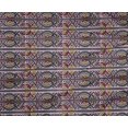 thumbnail image 4 of oneOone Polyester Lycra Fabric Stripe|Leaves & Floral Block Print Sewing Fabric BTY 56 Inch Wide, 4 of 4