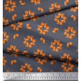 thumbnail image 3 of Soimoi Tissu Poly Georgette Fox Imprimé pour Enfants au Mètre 42 Pouces de Large, 3 of 3