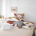thumbnail image 4 of YST, Coups de pinceau, Ensemble de couette, Abstrait, 7 pièces, Gradient, Moderne, Reine, 4 of 4