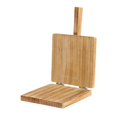thumbnail image 3 of Luzkey Wooden Press Dumpling Dough Maker, Manual Wooden Tortilla Press Dough Presser for Home Chapati Kitchen Tortillas Restaurant Brown, 3 of 8