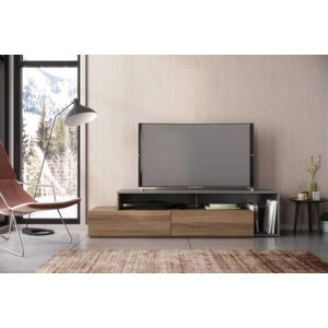 Dynasty TV Stand 72-INCH (Nutmeg And Greige)