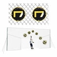 thumbnail image 2 of Open Goaaal Soccer Goal Net & Soccer Backstop Net with Rebounder - Soccer Nets for Backyard All in One & Practice Targets - Soccer Goals for Backyard - Standard Size (2 Pack), 2 of 4