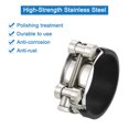 thumbnail image 4 of Unique Bargains T-Bolt Hose Clamp 4Pack 52-55mm Rubber Cushion Metal Intake Intercooler Clamps, 4 of 4