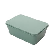 Food Storage Container 1 Quart Airtight Food Storage Container with Lid Stackable Plastic Container for Meal Prep and Pantry Organization(1-Piece) Rkxzt